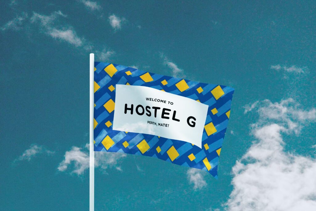 Branding for Hostel G Perth by YouMakeMe | Creative Agency Australia