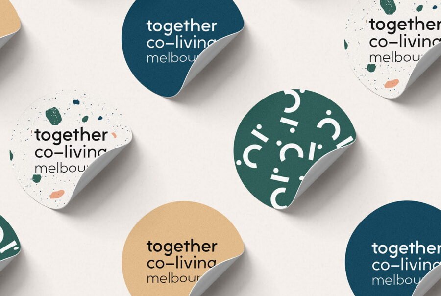 Together Co-Living stickers
