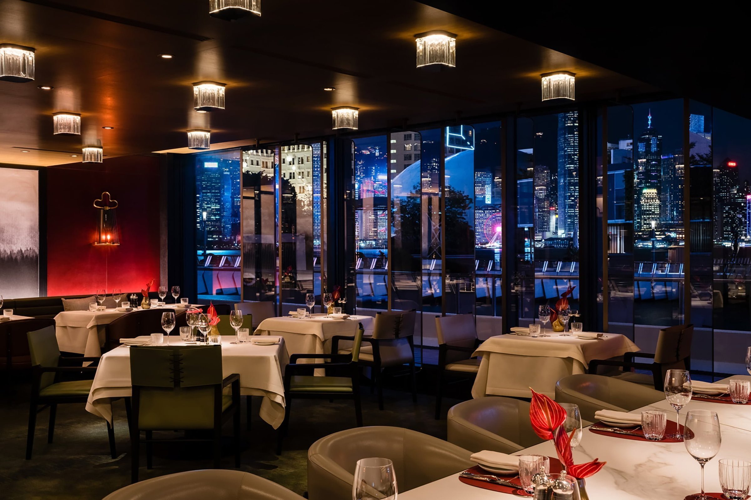 The Steakhouse restaurant at Regent Hong Kong