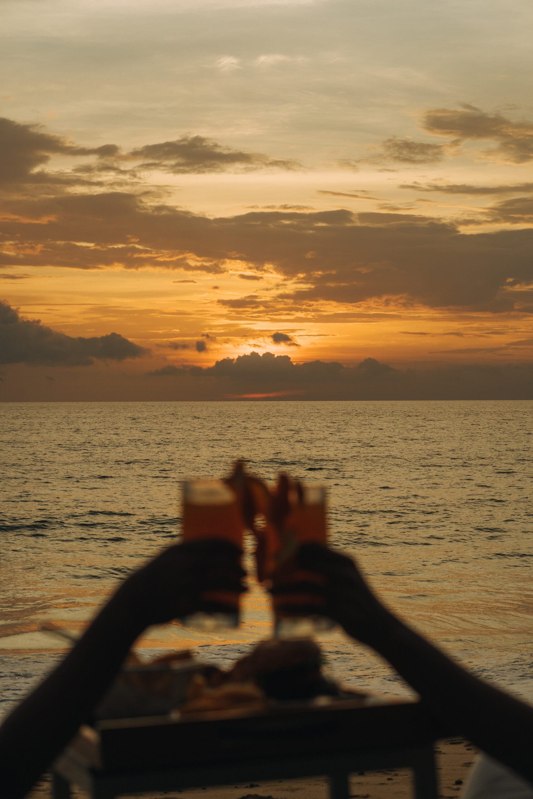Melia Phuket sunset cocktails
