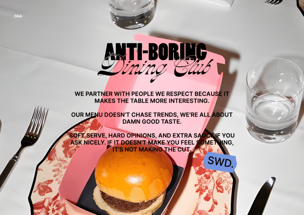 SWD - Brandbook Sample 04 SWD Bangkok | Restaurant at Public House Bangkok